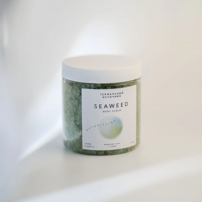 SEAWEED скраб для тела МОРСКАЯ СОЛЬ + ЛАЙМ, 300 г
